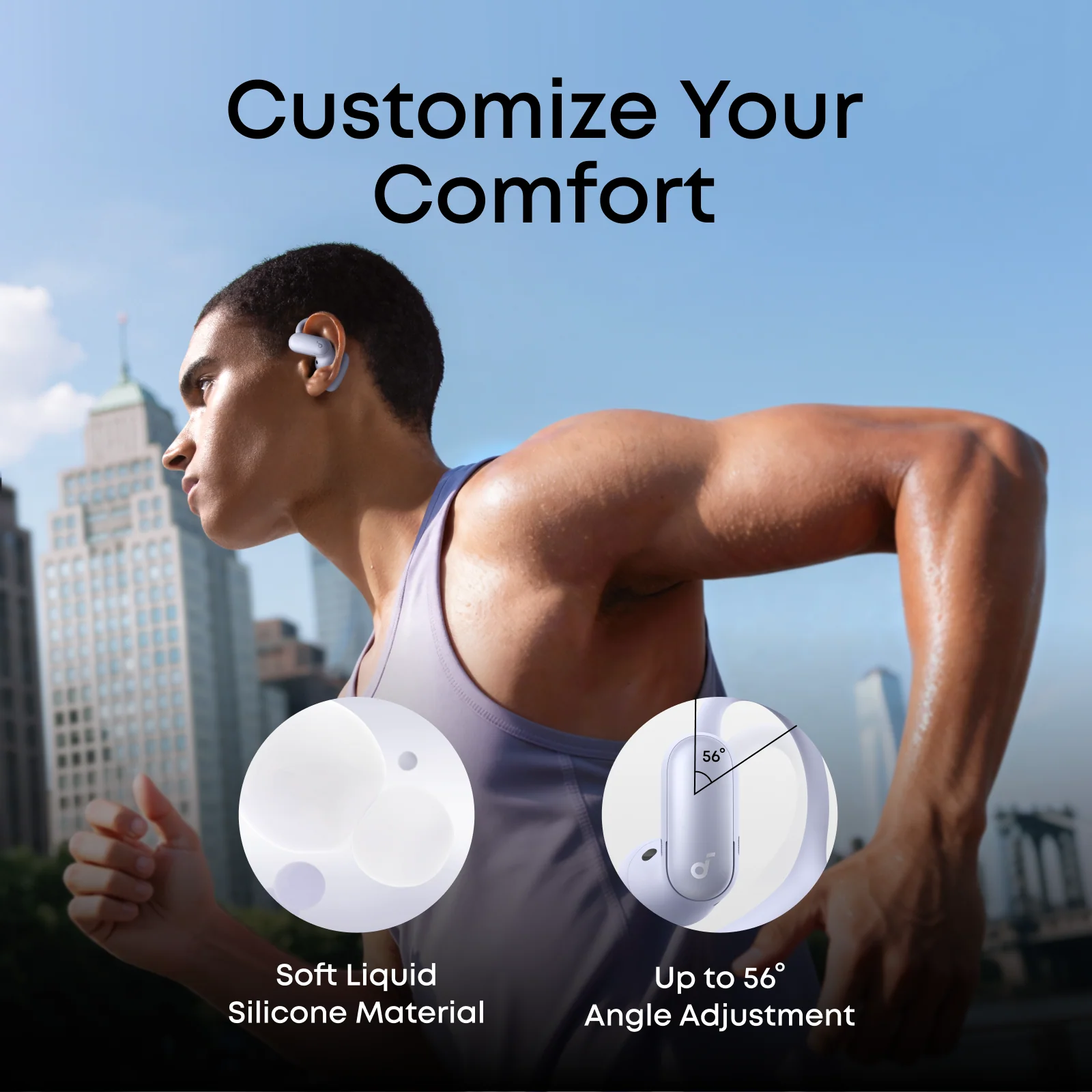 AeroFit 2 Pro｜Dual-Form Earbuds with Open-Ear and Active Noise Cancellation Form - Image 17