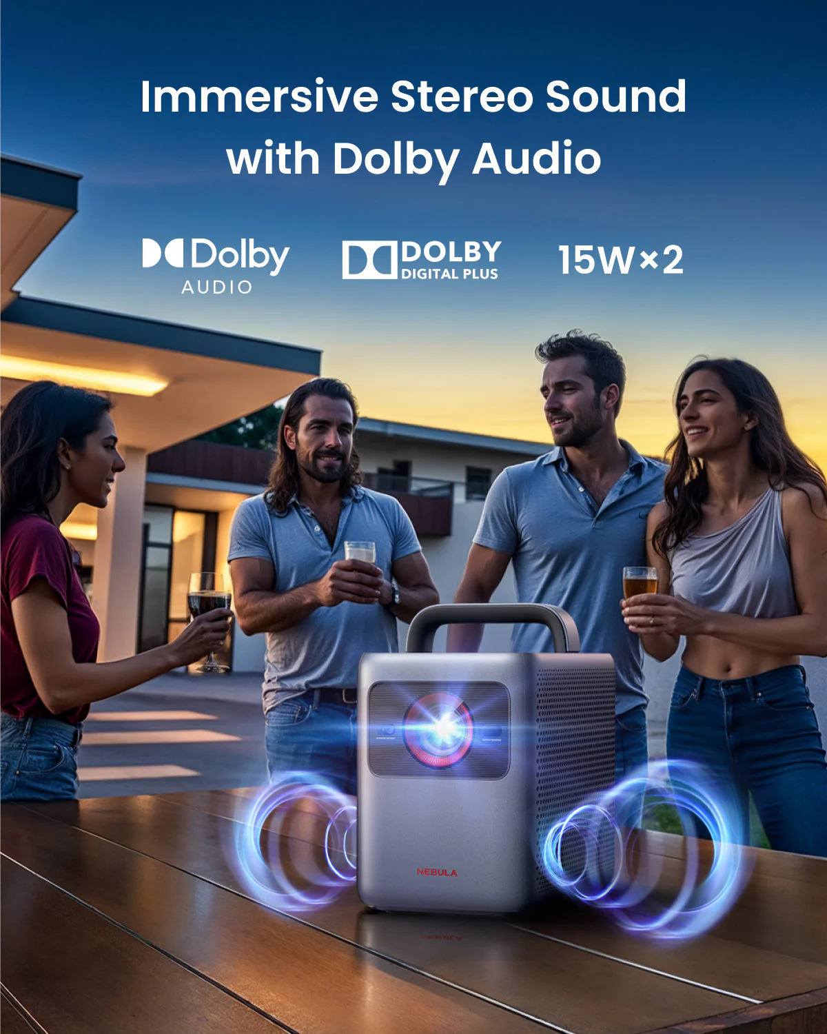 Cosmos 4K SE | Dolby Vison Projector with Google TV - Image 3
