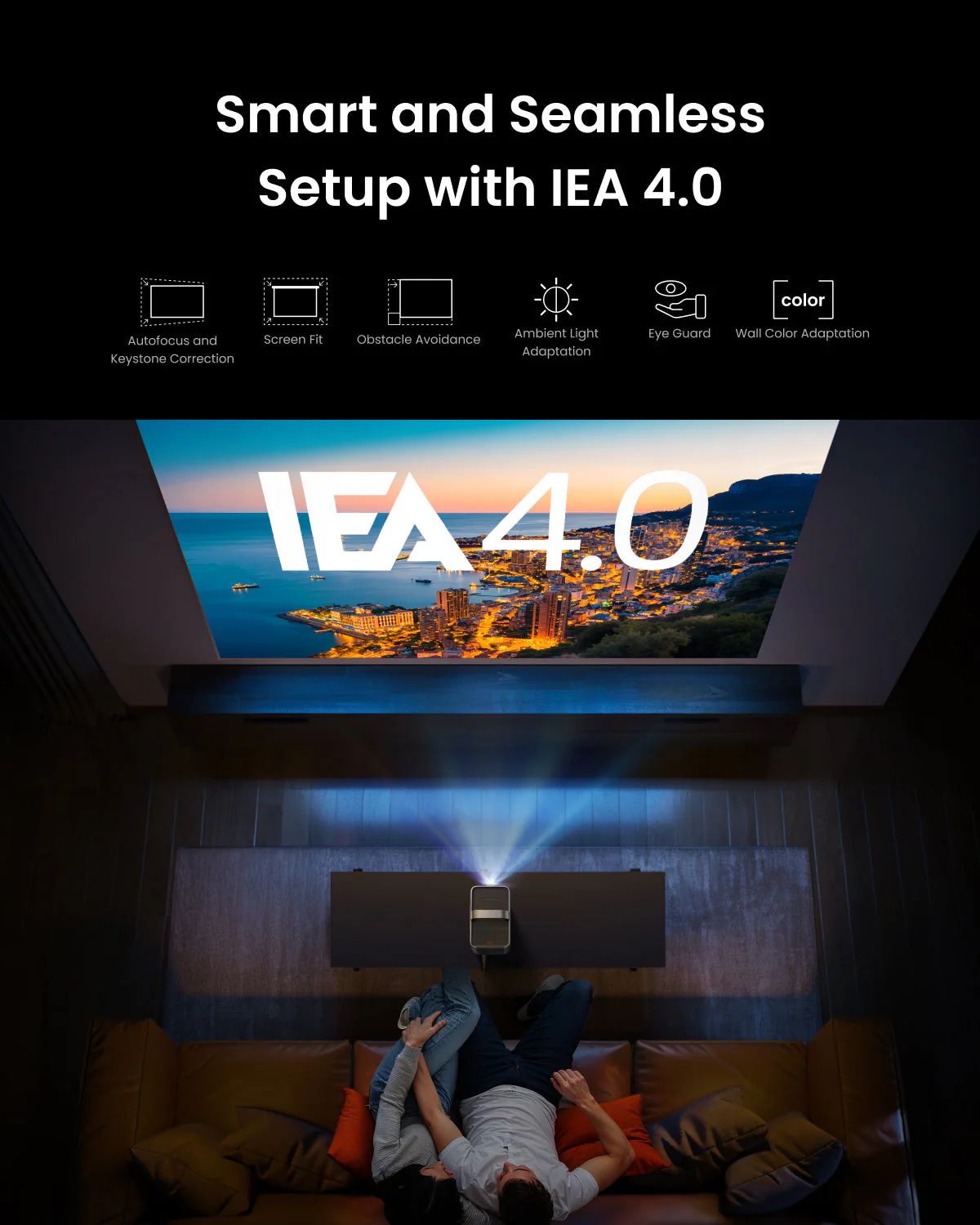 Cosmos 4K SE | Dolby Vison Projector with Google TV - Image 5