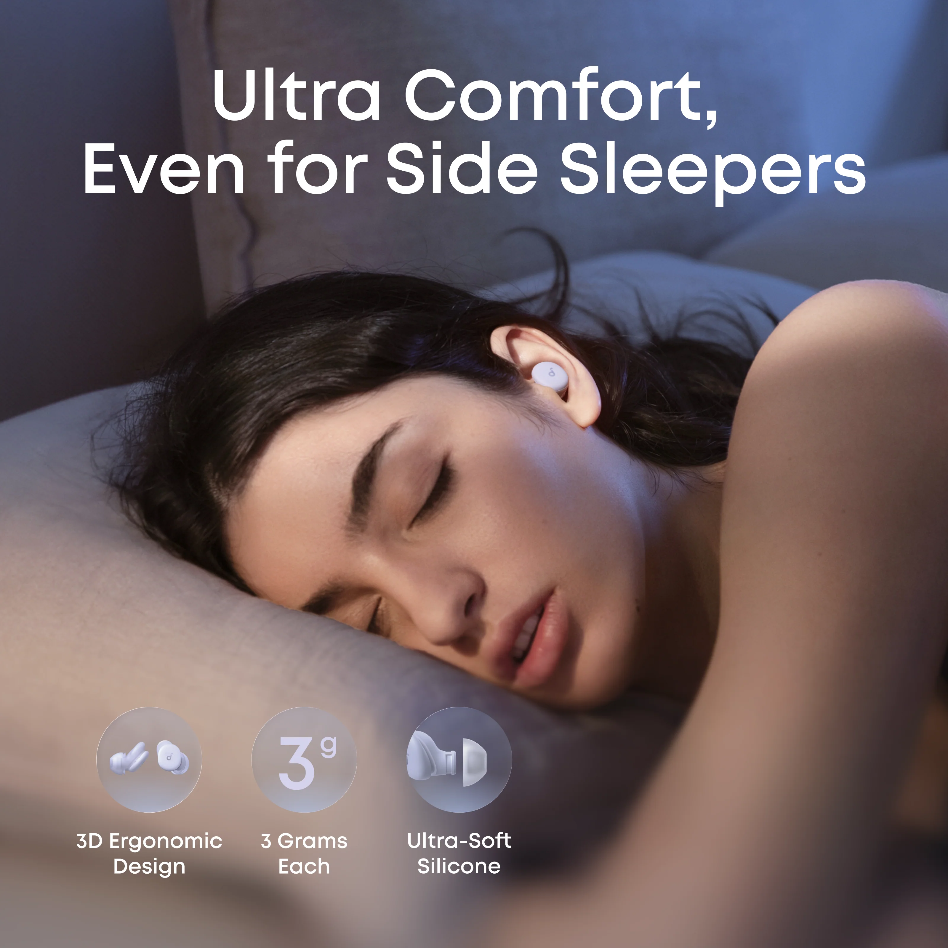 Sleep A30 | The World's First Sleep Earbuds with a Triple Noise Reduction System - Image 21